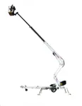 Trailer mounted boom lifts, 18m